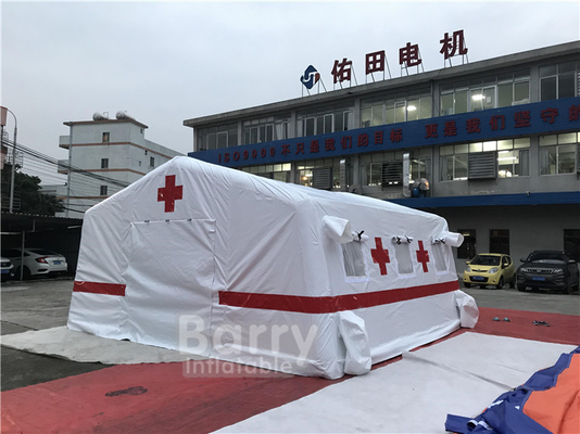 Air Tight Plandeka Nadmuchiwany medyczny namiot wojskowy do schronienia