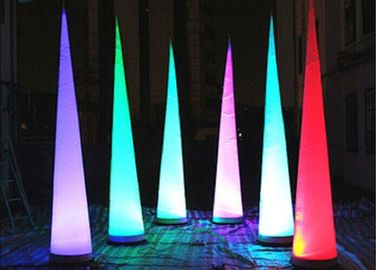 Produkty oświetleniowe LED nadmuchiwane dmuchane, Dekoracje nadmuchiwane stożek Party