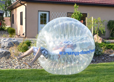 Zewnętrzne dmuchane zabawki Duży rozmiar Półkolorowy dorosłych zderzak Ball Nadmuchiwane Soccer Bubble Ball