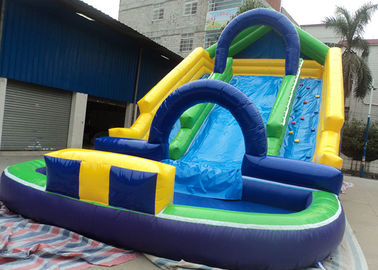 0.55mm PVC nadmuchiwane slajdów dla dorosłych basen dla parku rozrywki, nadmuchiwany park wodny