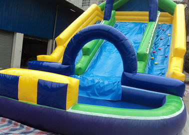 0.55mm PVC nadmuchiwane slajdów dla dorosłych basen dla parku rozrywki, nadmuchiwany park wodny