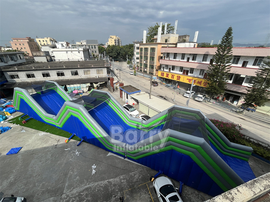 Zastosowalny PVC 41x5.5x6m Groby Nadmuchowe 5k Wydarzenia Konkurencyjna Gra dla dorosłych