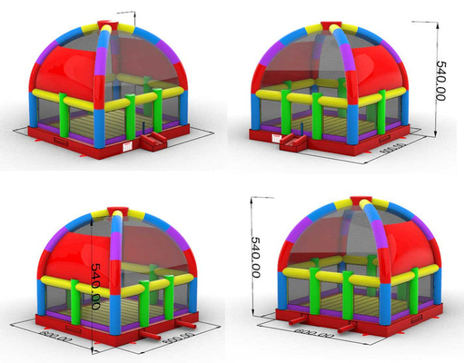 Komercyjny Pvc Mega Dome Bounce House dla dorosłych do wynajęcia na imprezę