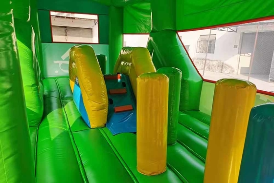 Komercyjny Dorośli Dzieci Pastel Party Szkoła Autobus Odbiór Dom Z Małym Ślizgaczem I Kursem Przeszkód