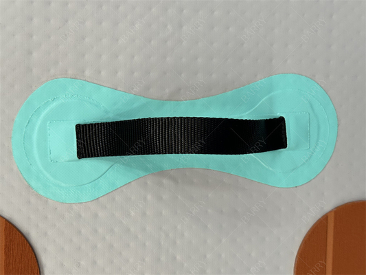 2.4×1.8×0.15m PVC Floating Dock for Yacht Leisure Trwały i przenośny nadmuchowy pływający dok