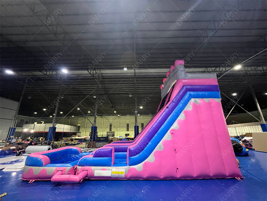 8.4x3.6x6m Custom Jumper Bouncy Kids Pink Princess Nadmuchane suwaky wodne na imprezę