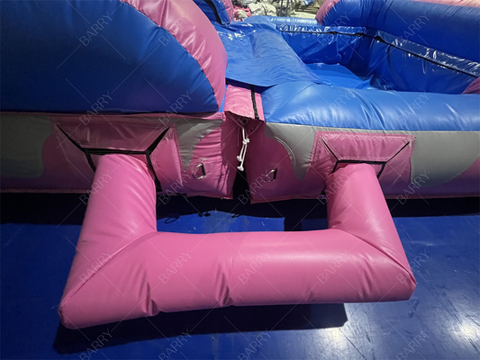 8.4x3.6x6m Custom Jumper Bouncy Kids Pink Princess Nadmuchane suwaky wodne na imprezę