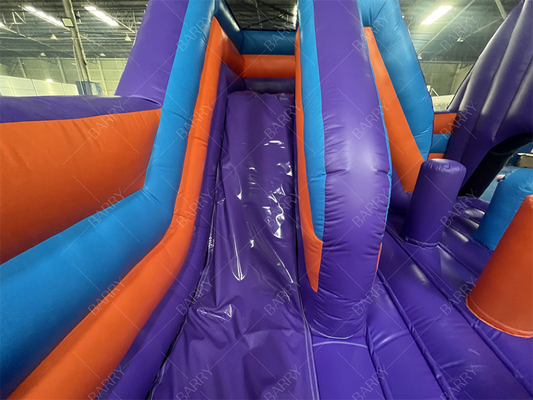 Dostosować wielkość hurtowy poziom do góry puchniawy bouncer Combo Bouncy Castle dla dzieci