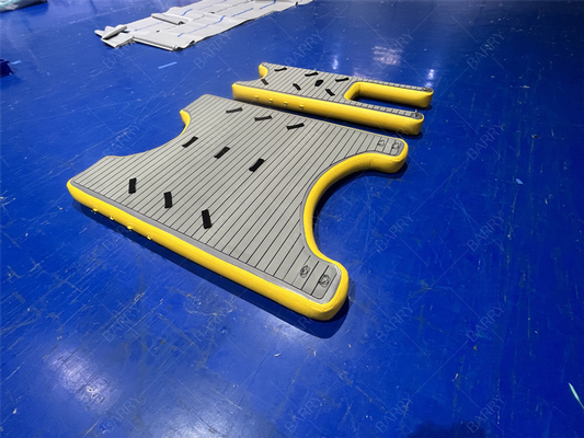 Drop Stitch Nawigacyjna Platforma Pływająca Dock, Nawigacyjna U Dock Stacja Nawigacyjna Do Łodzi I Jet Ski
