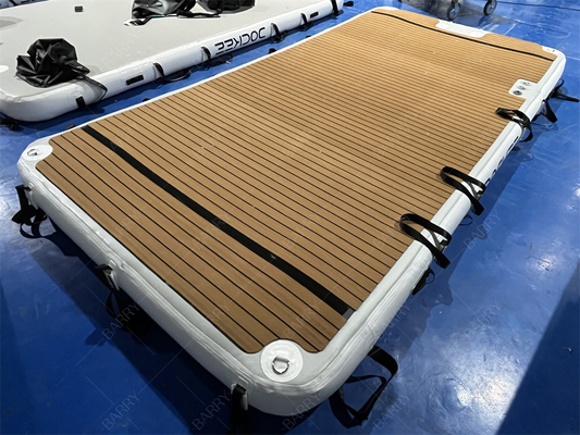 Drop Stitching Pvc Swimming Water Pontoon Nawierzchnia pływająca dla jachtów Jet Ski Yacht Island
