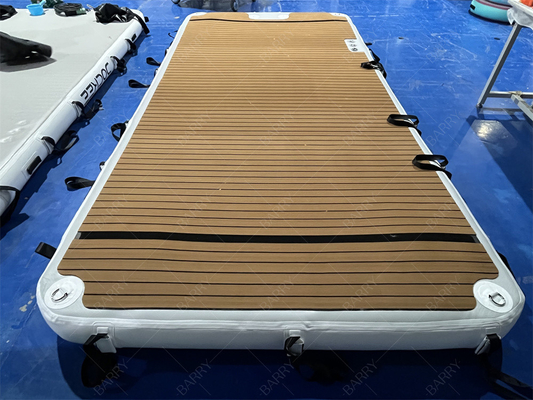 Drop Stitching Pvc Swimming Water Pontoon Nawierzchnia pływająca dla jachtów Jet Ski Yacht Island