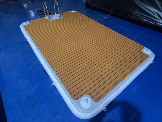 Schody ze stali nierdzewnej 3x2x0.2m Płynne Jet Ski Dock Pontoon do parkowania łodzi