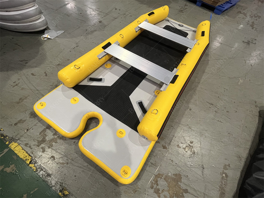 Small Kayak Inflatable PVC Power Sailing Ce Light Weight Katamaran Sailboat Hypalon Inflatable Boat Katamaran