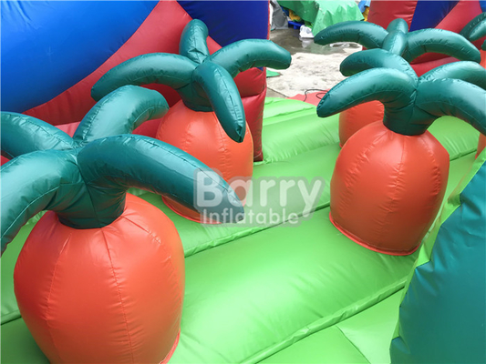 House Jump Bounce Land Nadmuchiwany park rozrywki Podwójne szwy