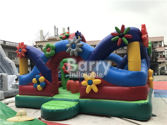 House Jump Bounce Land Nadmuchiwany park rozrywki Podwójne szwy