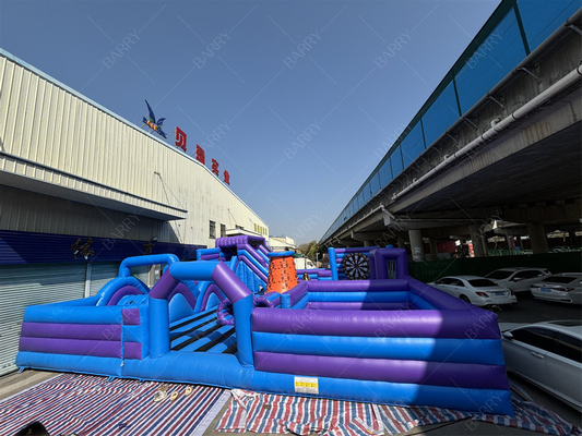 Commercial Outdoor Playground Games Park Bounce House Nawierzchnia na powietrze Park dla dorosłych Dzieci