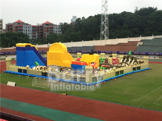 1600m2 Największy nawierzchniowy park rozrywki w świecie Dinosaury w pomieszczeniu zewnętrznym Duży skok z grą sportową