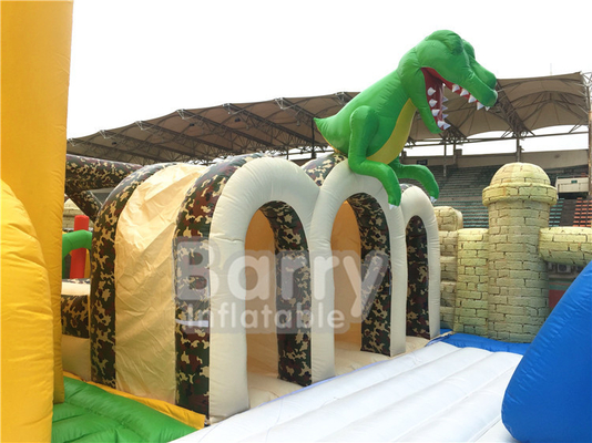1600m2 Największy nawierzchniowy park rozrywki w świecie Dinosaury w pomieszczeniu zewnętrznym Duży skok z grą sportową