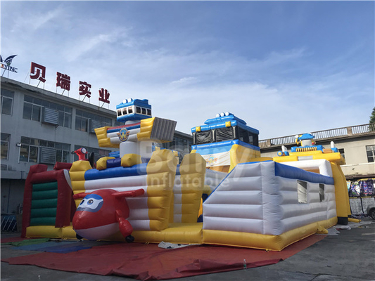 Super Wings Bounce Playground Park rozrywkowy Karykatura Wnętrze Nawierzchnia do zabawy