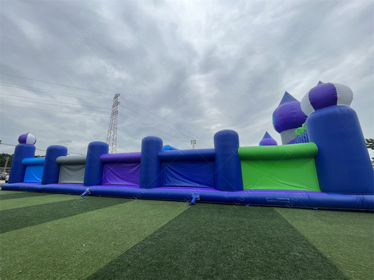30x30m Duży Park Rozrywki Bounce Nawierzchnia Płynna Park Tematyczny Bounce House Play Area Gra