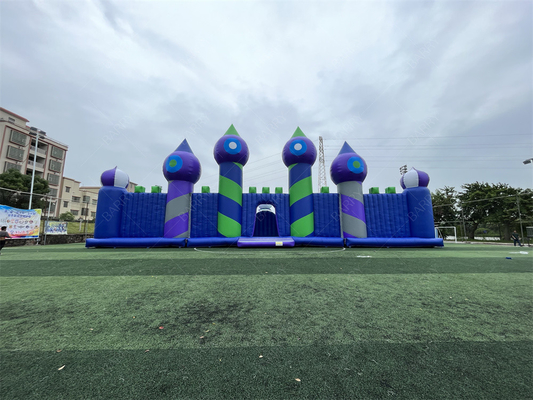 30x30m Duży Park Rozrywki Bounce Nawierzchnia Płynna Park Tematyczny Bounce House Play Area Gra
