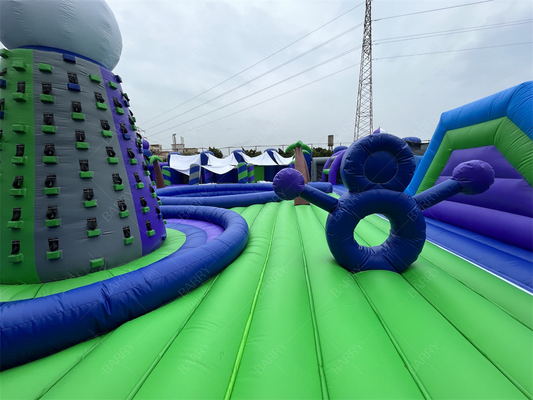30x30m Duży Park Rozrywki Bounce Nawierzchnia Płynna Park Tematyczny Bounce House Play Area Gra