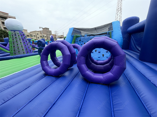 30x30m Duży Park Rozrywki Bounce Nawierzchnia Płynna Park Tematyczny Bounce House Play Area Gra