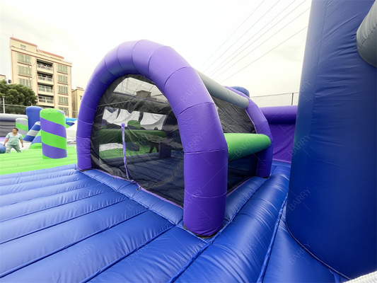 30x30m Duży Park Rozrywki Bounce Nawierzchnia Płynna Park Tematyczny Bounce House Play Area Gra