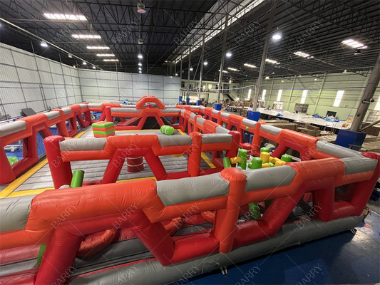 Czerwony Trampolin Park Miasto Zabawy Płynny Park Rozrywkowy Park Rozrywki Wielkie Dorośli Płynne Domy do Sprzedaży dla Dzieci