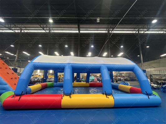 Dzieci Pływalniany Basen z pokrywą 10x8x3.5ft PVC