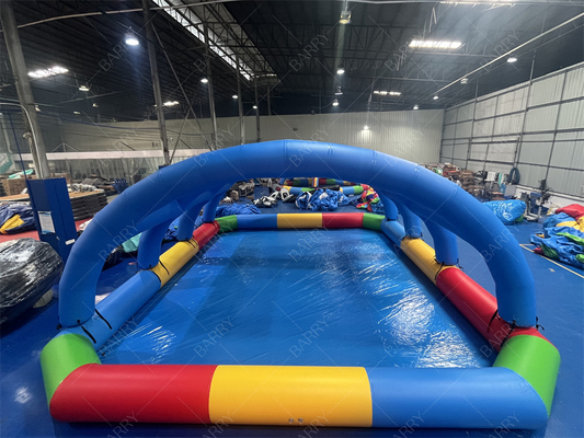 Dzieci Pływalniany Basen z pokrywą 10x8x3.5ft PVC