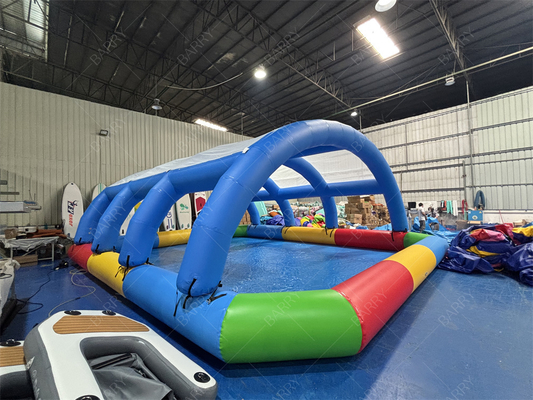 Dzieci Pływalniany Basen z pokrywą 10x8x3.5ft PVC