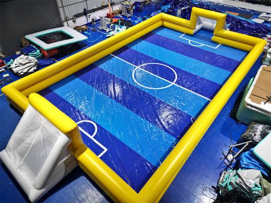 Płaszcz piłkarski na nadmuch 20x10m Tarpaulin PVC z dmuchawką