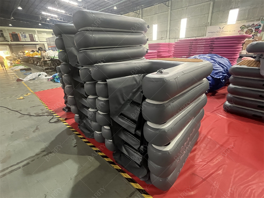 Konfigurowalna nadmuchiwana rampa wodna dla psa z pompką powietrza