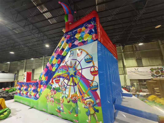 Klaun Slide 8x4.7x6.5m na imprezy dla dzieci