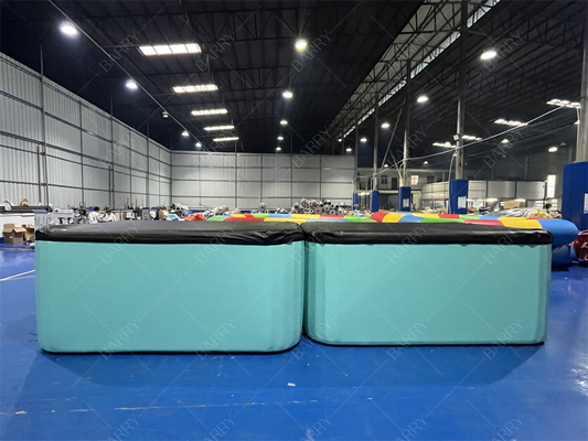 Komercyjny kolorystyczny kolor Pvc Dwf dla dzieci Basen z pokrywą Nadmuchany basen Drop Stitch Tkanina basen wodny