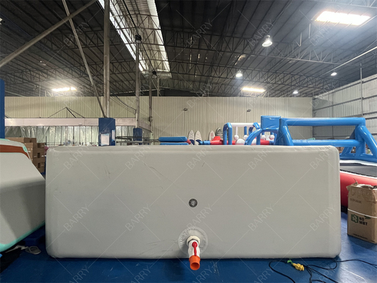 Bezpieczeństwo Gorąca kropla szwy Tkanina Nowy materiał Nadmuchany na zamówienie Szary Nadmuchany Pool Ball Pit dla dzieci