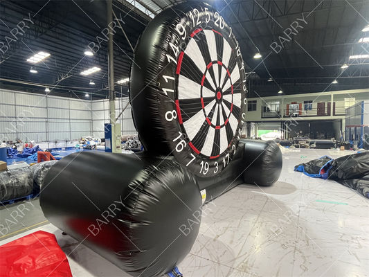 Komercyjna nadmuchiwana tarcza do darta z PVC, szczelny cel strzelecki, nadmuchiwana gra w darta w piłkę nożną dla dzieci i dorosłych