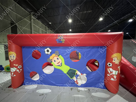 Customizable Inflatable Football Goal Set Promotional Sports Game for Beach Party & Events