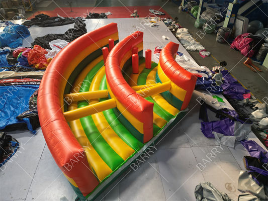 Customized Commercial Inflatable Bouncy Obstacle Course Playground Exciting Fun for All Ages