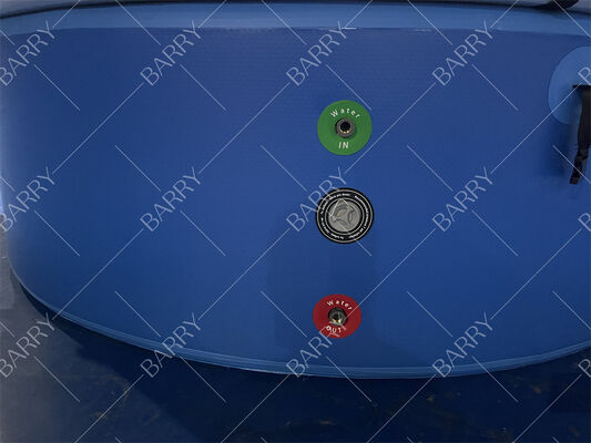 Wytrzymałe Tanie Cena Duży Rozmiar Dziecko Dorośli Rodzina Pływanie Drop Stitch Nadmuchowy basen z okładką