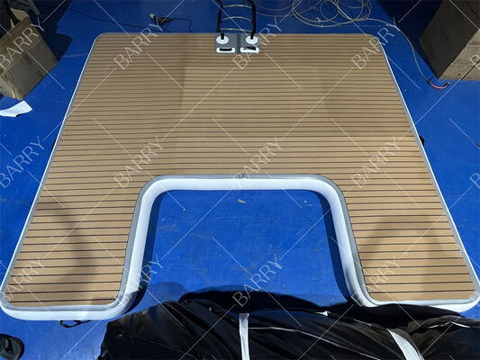 3m Drop Stitch Yacht Pontoon dla plaży i jeziora