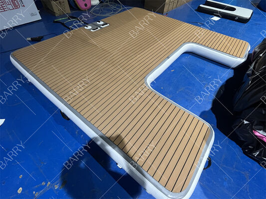 3m Drop Stitch Yacht Pontoon dla plaży i jeziora