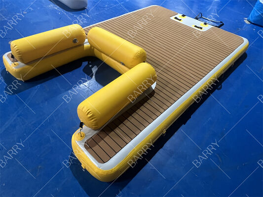 Drop Stitch Materiał Nadmuchany Pływający Jet Ski Dock Nadmuchany Custom Jetski & Seabob Docks