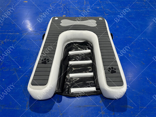 Płynna rampa dla psów składana platforma dla zwierząt domowych woda pływający dok z antypoślizgowym EVA
