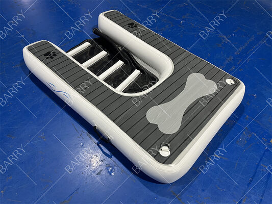 Płynna rampa dla psów składana platforma dla zwierząt domowych woda pływający dok z antypoślizgowym EVA