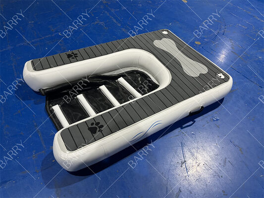 Płynna rampa dla psów składana platforma dla zwierząt domowych woda pływający dok z antypoślizgowym EVA