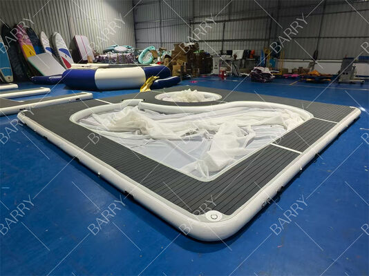 Nowa kolekcja niestandardowy przenośny pływający Ocean Sea Basen z siecią