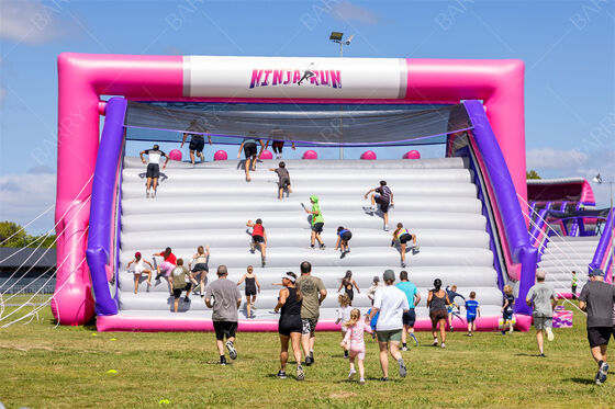 Outdoor Team Building Games Nadmuchiwany tor przeszkód 5k z Plato PVC