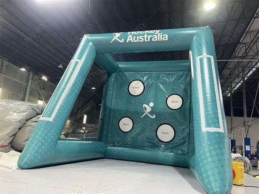 Interaktywna gra Custom Branded Inflatable Hockey Australia Cel ćwiczeń Cel